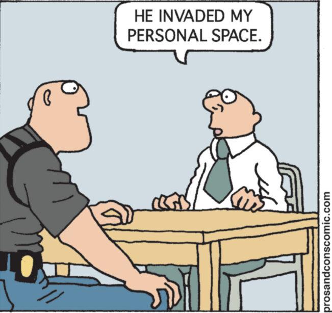 Gesture OCR: HE INVADED MY PERSONAL SPACE. prosandconscomic.com HE INVADED MY PERSONAL SPACE . prosandconscomic.com