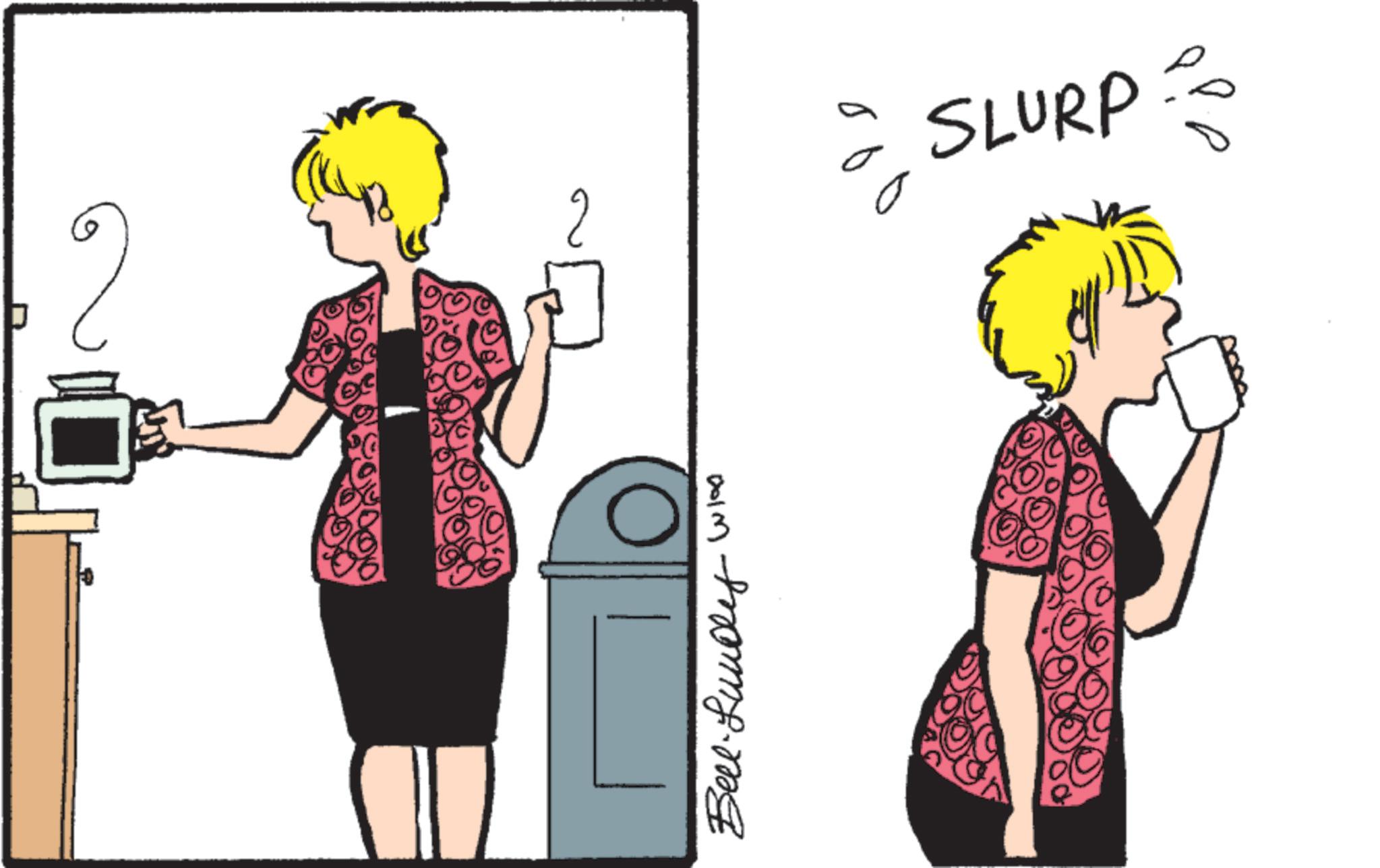 Drinking OCR: ? 2 Bell. Lundle wa ? ooo ?? SLURP ? 2 Bell . Lundle wa ? ooo ?? SLURP