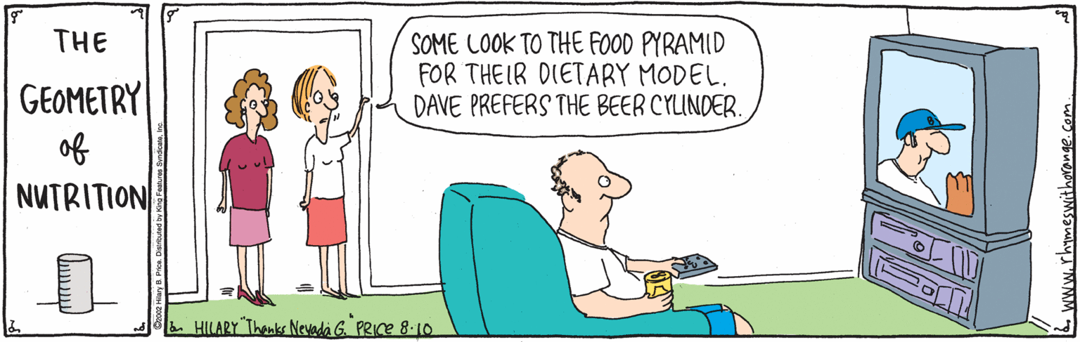 Parallel OCR: THE SOME LOOK TO THE FOOD PYRAMID FOR THEIR DIETARY MODEL. DAVE PREFERS THE BEER CYLINDER. GEOMETRY of NUTRITION HILARY Thenks Nevadi G. PRICE 8-10 www.rhmeswithorange.com. THE SOME LOOK TO THE FOOD PYRAMID FOR THEIR DIETARY MODEL. DAVE PREFERS THE BEER CYLINDER. GEOMETRY of NUTRITION HILARY Thenks Nevadi G. PRICE 8-10 www.rhmeswithorange.com.