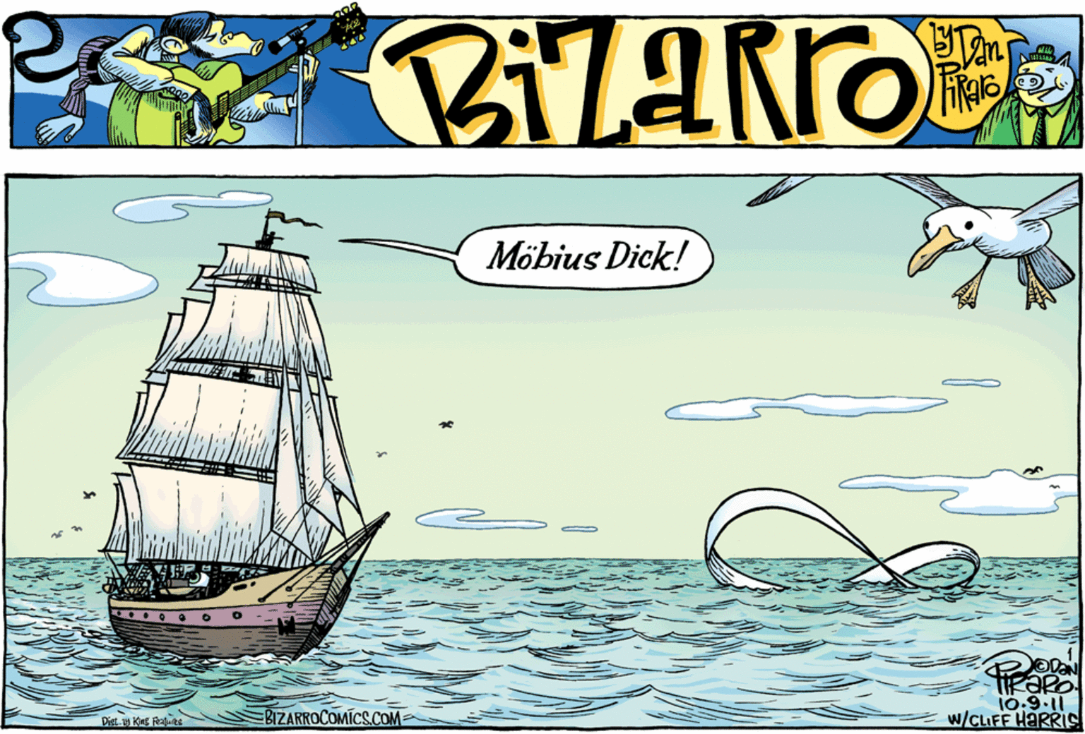 Aqua OCR: Möbius Dick! IZARROCOMICS.COM 10:9.11 w/CLIFF HARRIS Dist s Kug Fe Möbius Dick! IZARROCOMICS.COM 10:9.11 w/CLIFF HARRIS Dist s Kug Fe