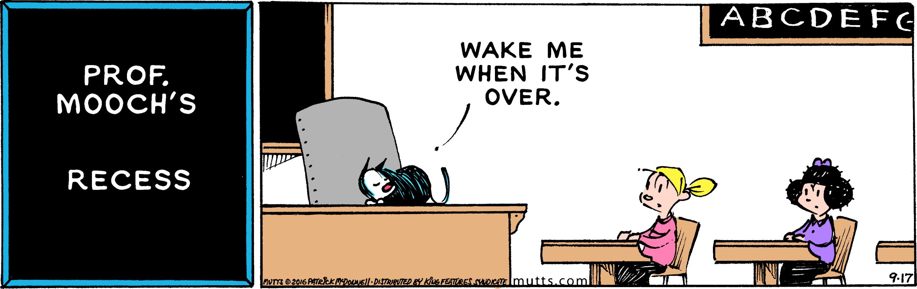 Parallel OCR: ABCDEF G PROF. MOOCH'S WAKE ME WHEN IT'S OVER. RECESS 9.17 ABCDEF G PROF. MOOCH'S WAKE ME WHEN IT'S OVER. RECESS 9.17