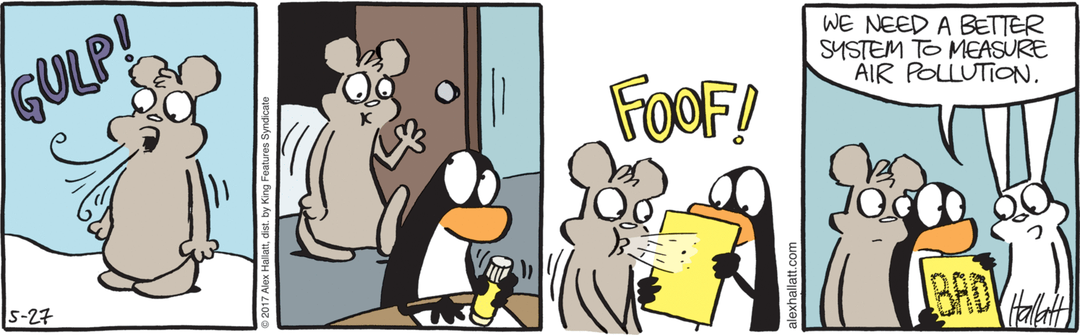 Clip art OCR: GULP! WE NEED A BETTER SYSTEM TO MEASURE AIR POLLUTION. FOOF! 5-27 BAD GULP! WE NEED A BETTER SYSTEM TO MEASURE AIR POLLUTION. FOOF! 5-27 BAD