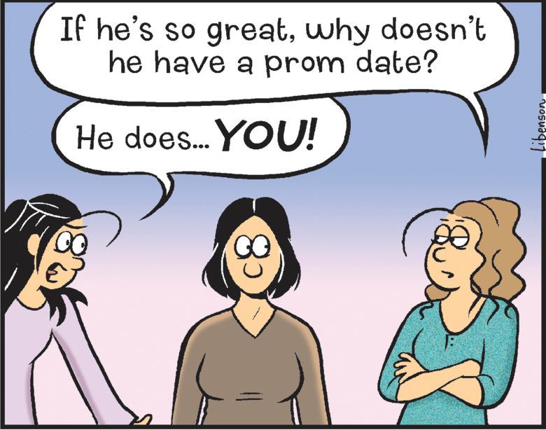 Finger OCR: If he's so greatwhy doesn't he have a prom date? He does. YOU! %3D Libenson If he's so greatwhy doesn't he have a prom date? He does. YOU! %3D Libenson