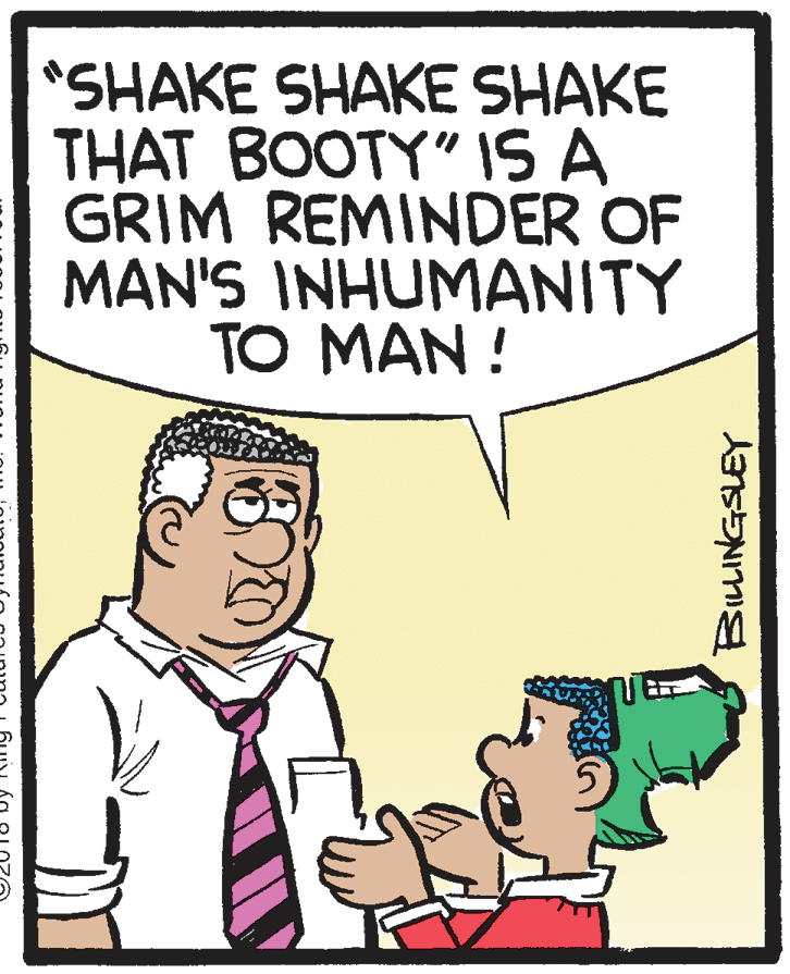Mammal OCR: *SHAKE SHAKE SHAKE THAT BOOTY" IS A GRIM REMINDER OF MAN'S INHUMANITY TO MAN ! BILLINGSLEY *SHAKE SHAKE SHAKE THAT BOOTY" IS A GRIM REMINDER OF MAN'S INHUMANITY TO MAN ! BILLINGSLEY