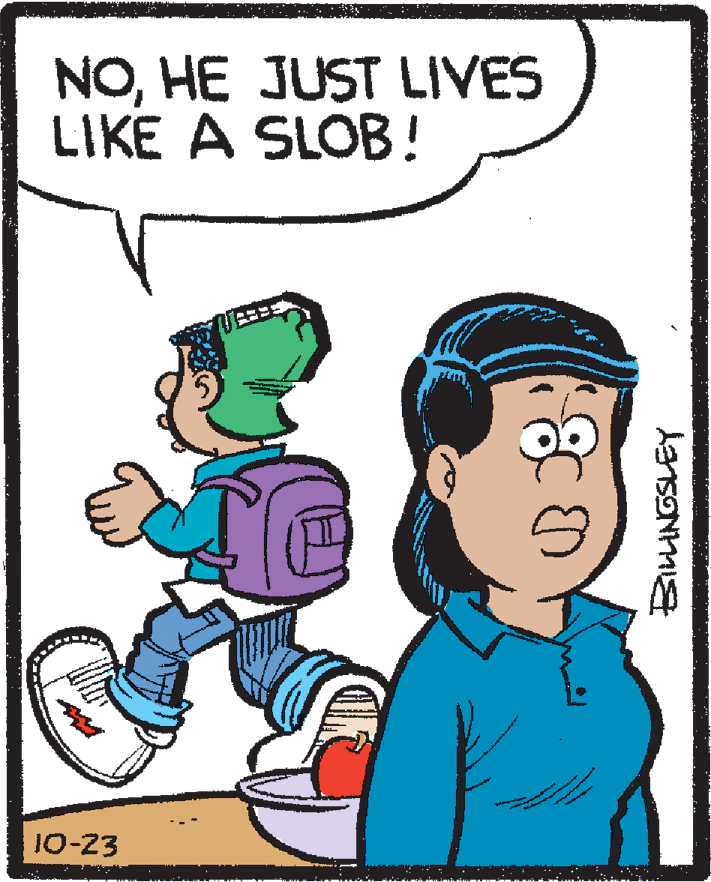 Rectangle OCR: NOHE JUST LIVES LIKE A SLOB! 10-23 BIINGSLEY NOHE JUST LIVES LIKE A SLOB! 10-23 BIINGSLEY