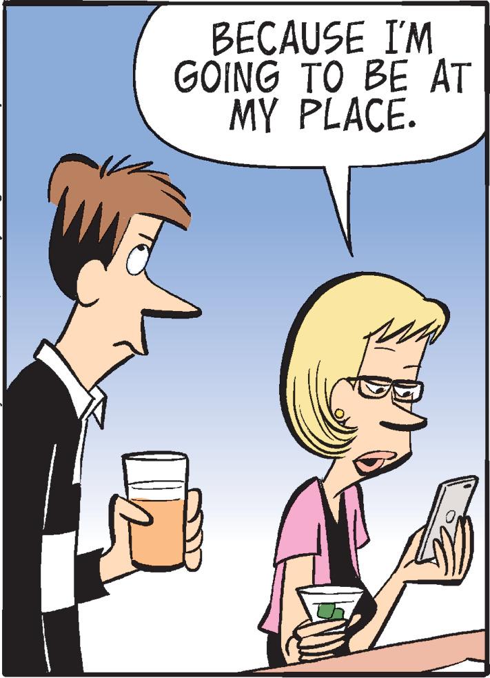 Illustration OCR: BECAUSE I'M GOING TO BE AT MY PLACE. BECAUSE I'M GOING TO BE AT MY PLACE.