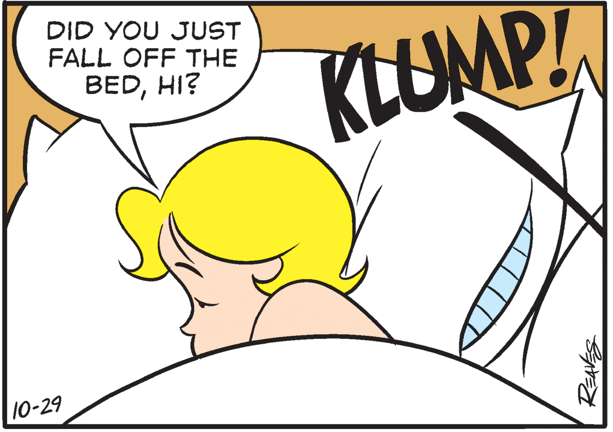 Line OCR: DID YOU JUST FALL OFF THE KLUMP BEDHI? 10-29 DID YOU JUST FALL OFF THE KLUMP BEDHI? 10-29