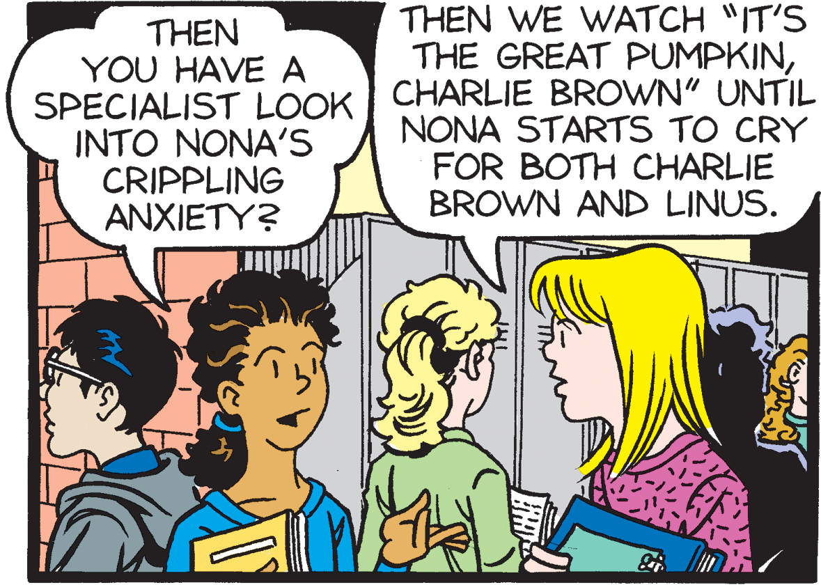 Happy OCR: THEN WE WATCH "IT'S THE GREAT PUMPKINSPECIALIST LOOK CHARLIE BROWN" UNTIL THEN YOU HAVE A INTO NONA'S CRIPPLING ?N??E??? NONA STARTS TO CRY FOR BOTH CHARLIE BROWN AND LINUS. THEN WE WATCH "IT'S THE GREAT PUMPKINSPECIALIST LOOK CHARLIE BROWN" UNTIL THEN YOU HAVE A INTO NONA'S CRIPPLING ?N??E??? NONA STARTS TO CRY FOR BOTH CHARLIE BROWN AND LINUS.