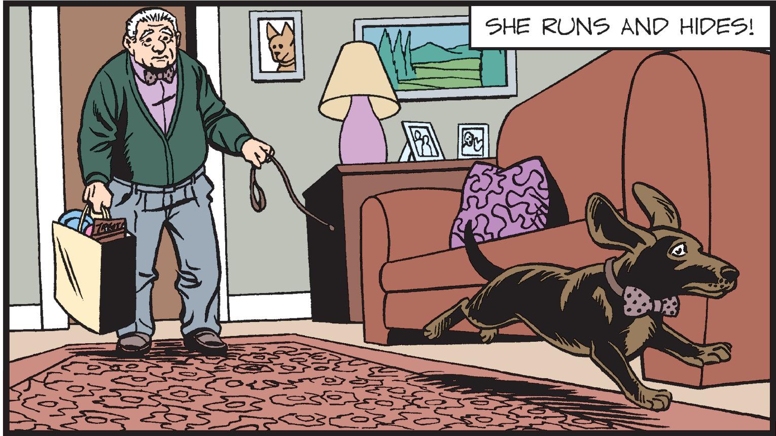 Sharing OCR: SHE RUNS AND HIDES! ?? SHE RUNS AND HIDES! ??