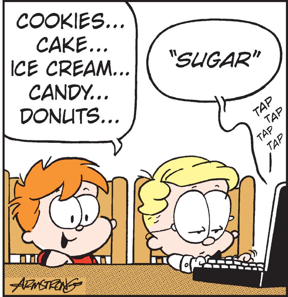 Font OCR: COOKIES... CAKE... ICE CREAM... "SUGAR" CANDY... DONUTS... TAP TAP TAP TAP ANSTRONG COOKIES... CAKE... ICE CREAM... "SUGAR" CANDY... DONUTS... TAP TAP TAP TAP ANSTRONG