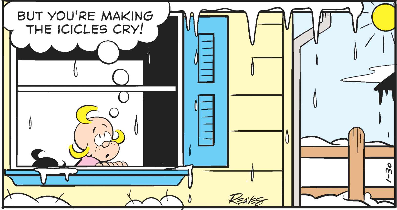 Fiction OCR: BUT YOU'RE MAKING THE ICICLES CRY! 1-30 BUT YOU'RE MAKING THE ICICLES CRY! 1-30