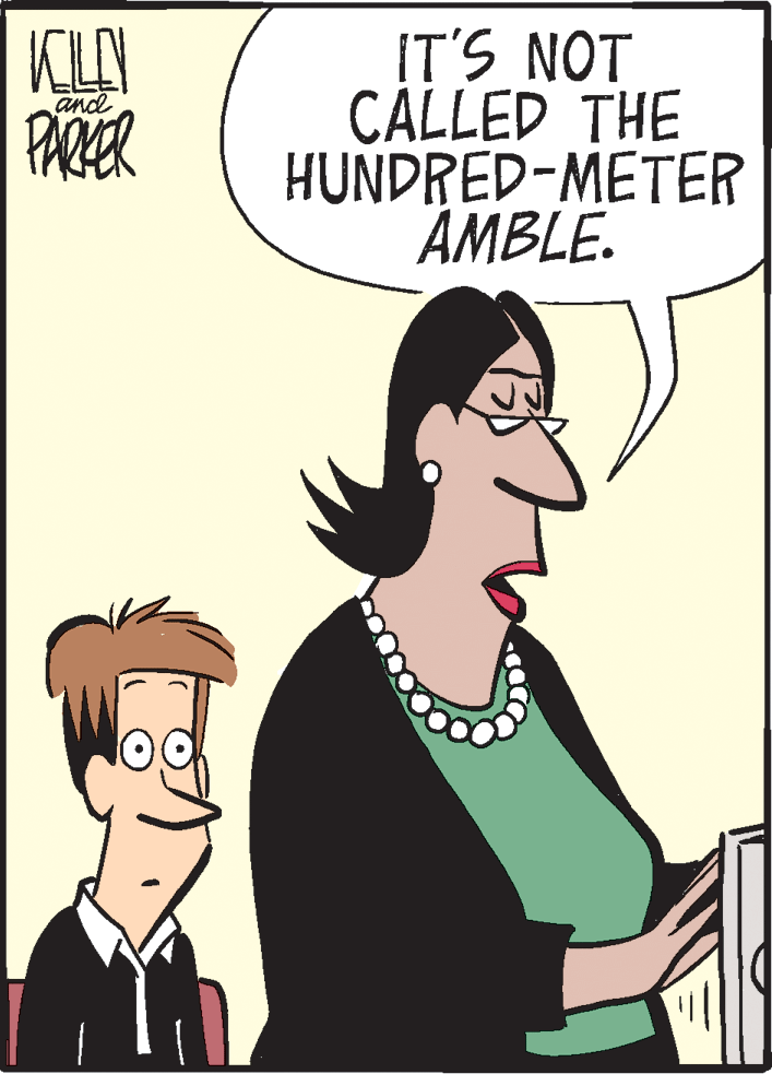 Fiction OCR: KLA PARKER IT'S NOT CÁLLED THE HUNDRED-METER ÄMBLE. and KLA PARKER IT'S NOT CÁLLED THE HUNDRED-METER ÄMBLE. and