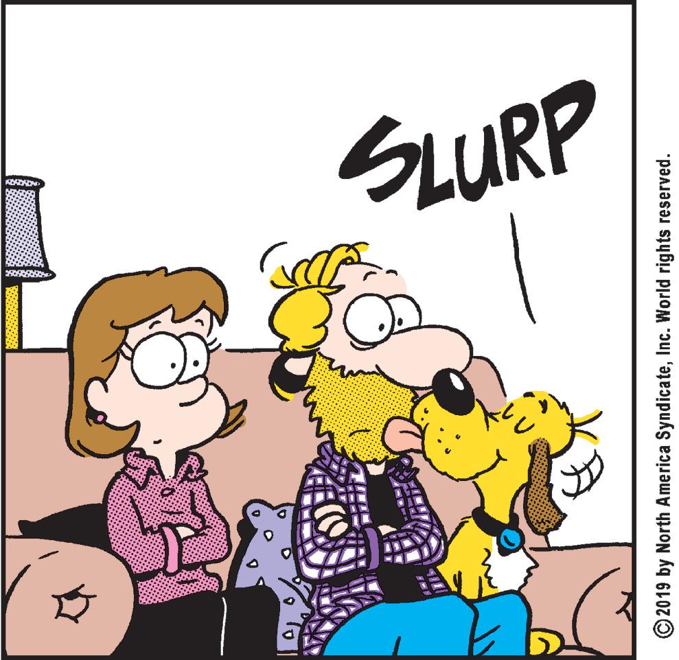 Pleased OCR: SLURP © 2019 by North America SyndicateInc. World rights reserved. SLURP © 2019 by North America SyndicateInc. World rights reserved.