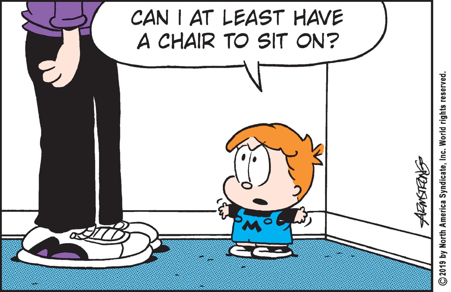 Sock OCR: CAN I AT LEAST HAVE A CHAIR TO SIT ON? © 2019 by North America SyndicateInc. World rights reserved. CAN I AT LEAST HAVE A CHAIR TO SIT ON? © 2019 by North America SyndicateInc. World rights reserved.