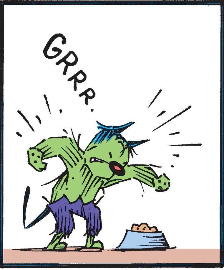 Fictional character OCR: GRRR. GRRR.