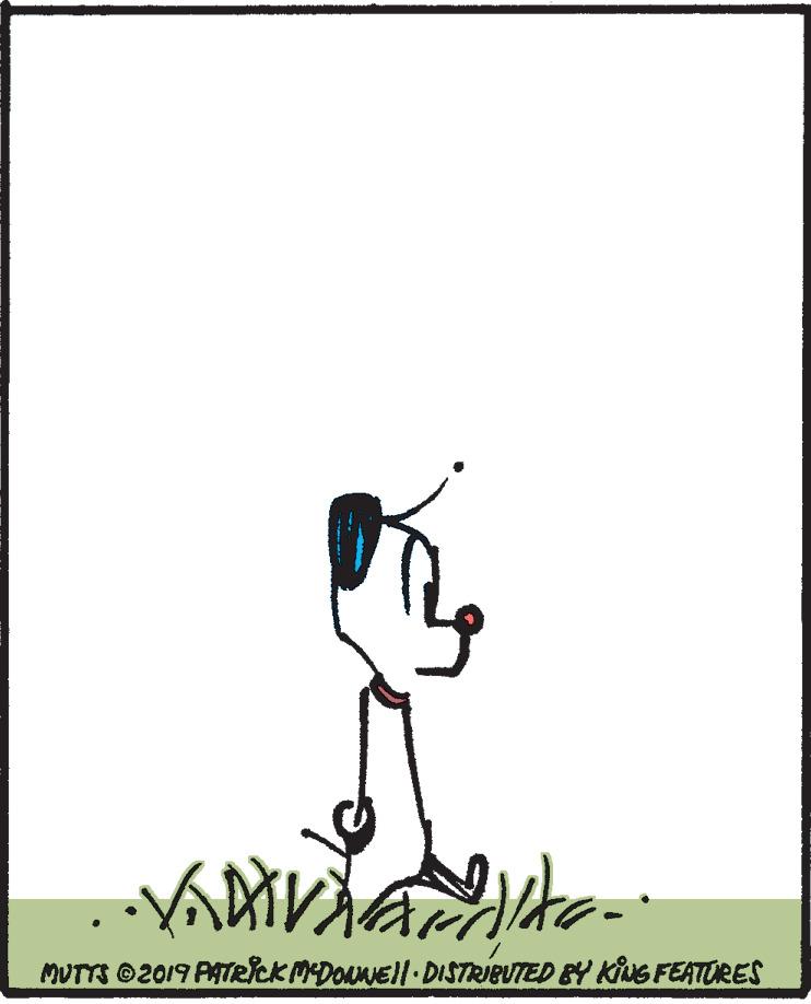Pleased OCR: MUTTS 2019 PATRICK MDOUNEll DISTRIBUTED &Y KING FEATORES MUTTS 2019 PATRICK MDOUNEll DISTRIBUTED &Y KING FEATORES