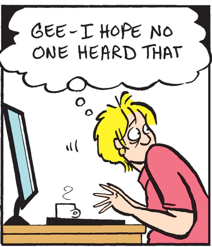 Desktop computer OCR: GEE-I HOPE NO ONE HEARD THAT all GEE-I HOPE NO ONE HEARD THAT all