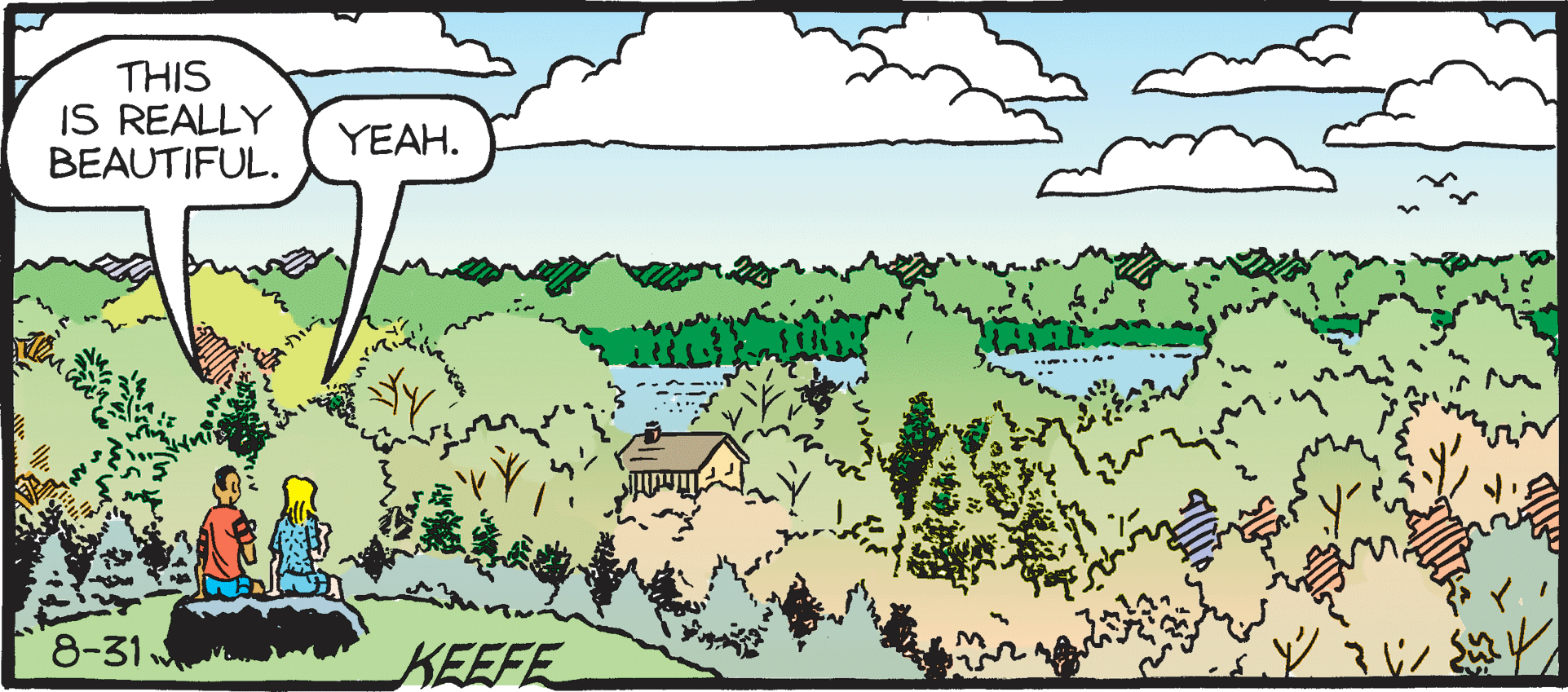 Biome OCR: THIS IS REALLY BEAUTIFUL. YEAH. 8-31 KEEFE THIS IS REALLY BEAUTIFUL. YEAH. 8-31 KEEFE