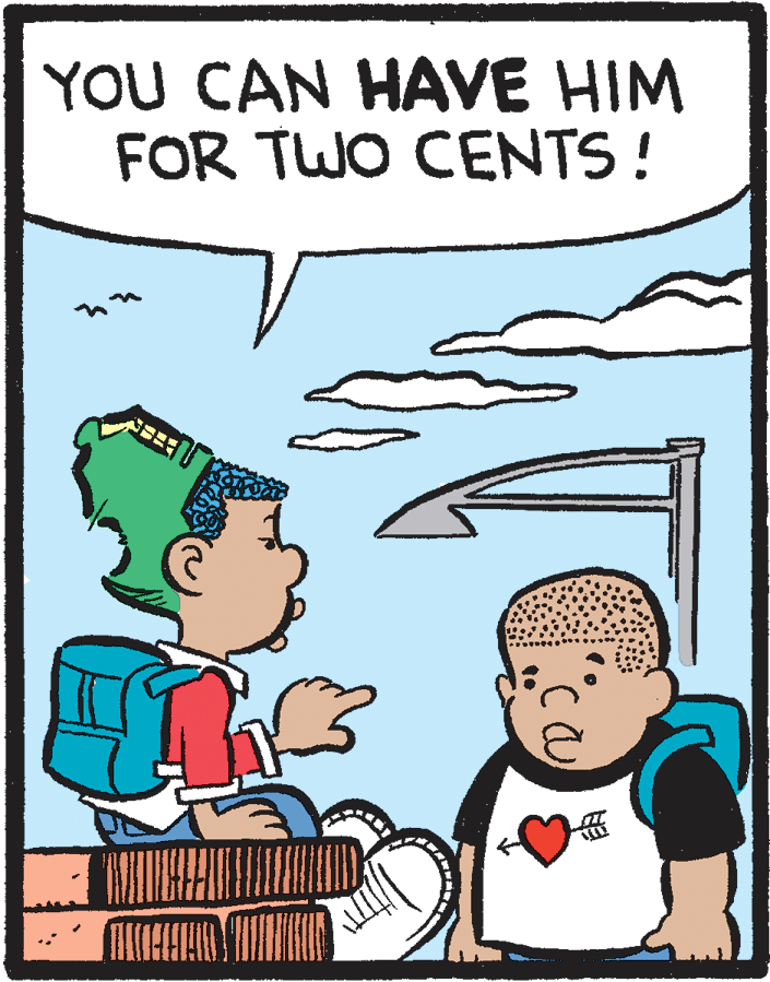 Mammal OCR: YOU CAN HAVE HIM FOR TWO CENTS ! YOU CAN HAVE HIM FOR TWO CENTS !