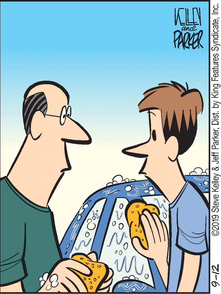Sharing OCR: KLEY PARER ance in ©2019 Steve Kelley & Jeff ParkerInc. 71-6 KLEY PARER ance in ©2019 Steve Kelley & Jeff ParkerDist. by King Features SyndicateInc. 71-6