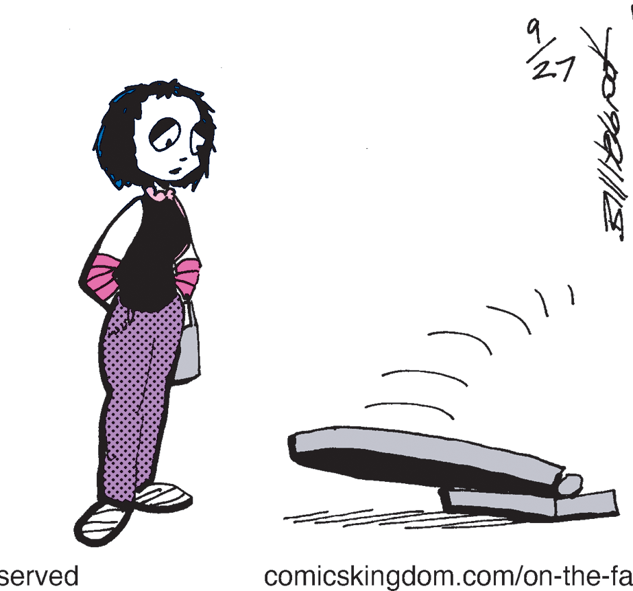 Fictional character OCR: 27 served comicskingdom.com/on-the-fa 27 served comicskingdom.com/on-the-fa