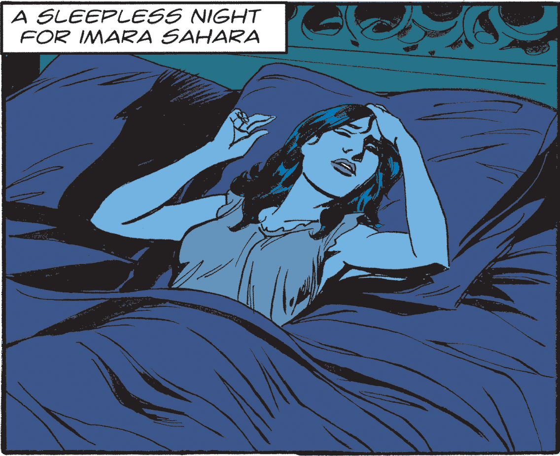 Visual arts OCR: A SLEEPLESS NIGHT FOR IMARA SAHARA A SLEEPLESS NIGHT FOR IMARA SAHARA