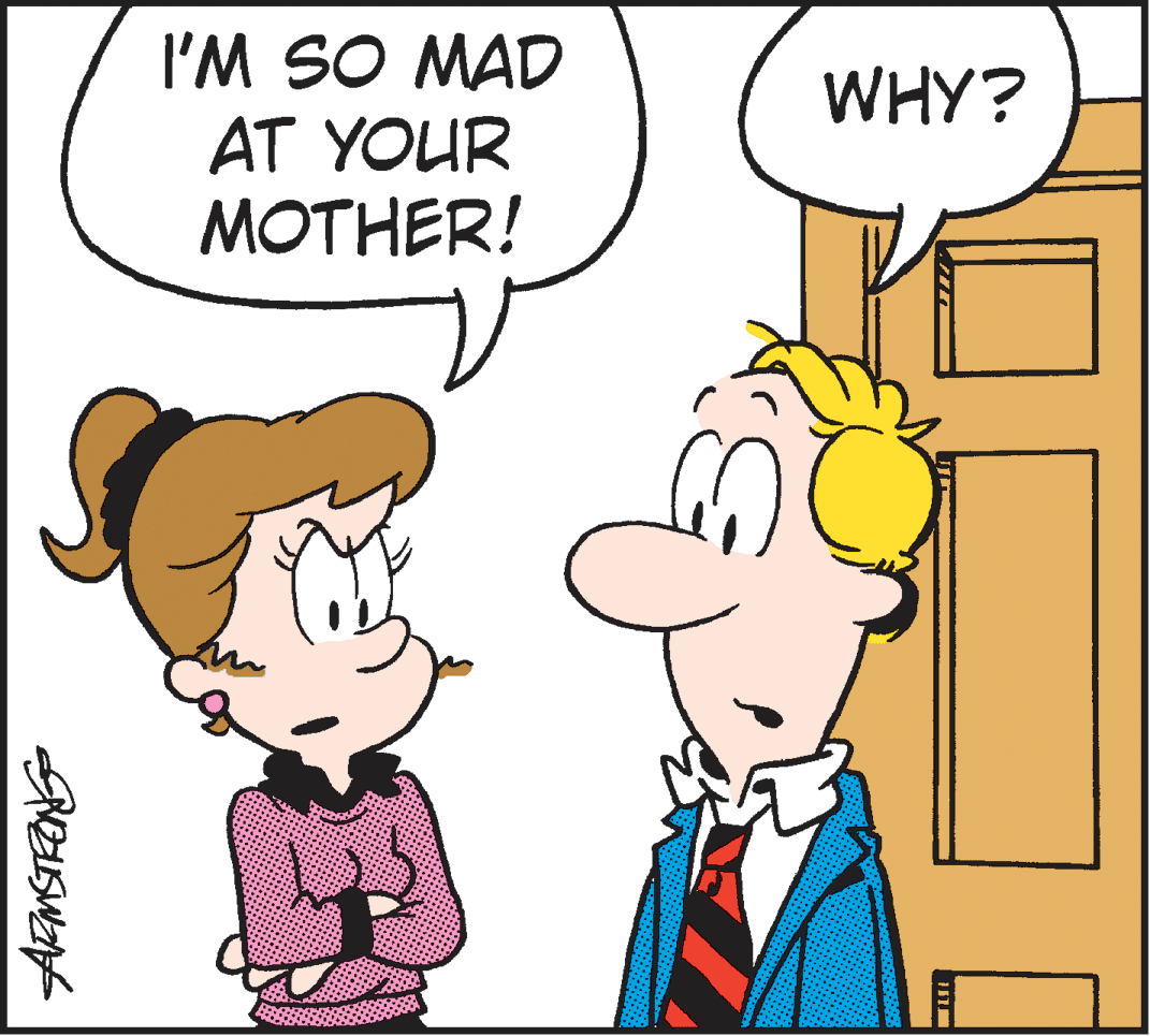 Happy OCR: I'M SO MAD AT YOUR MOTHER! WHY? I'M SO MAD AT YOUR MOTHER! WHY?