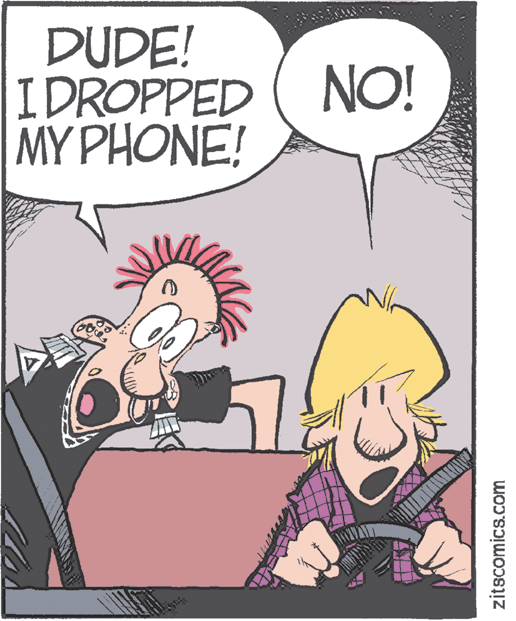 Comic book OCR: DUDE! I DROPPED ( NO! MY PHONE! zitscomics.com DUDE! I DROPPED ( NO! MY PHONE! zitscomics.com