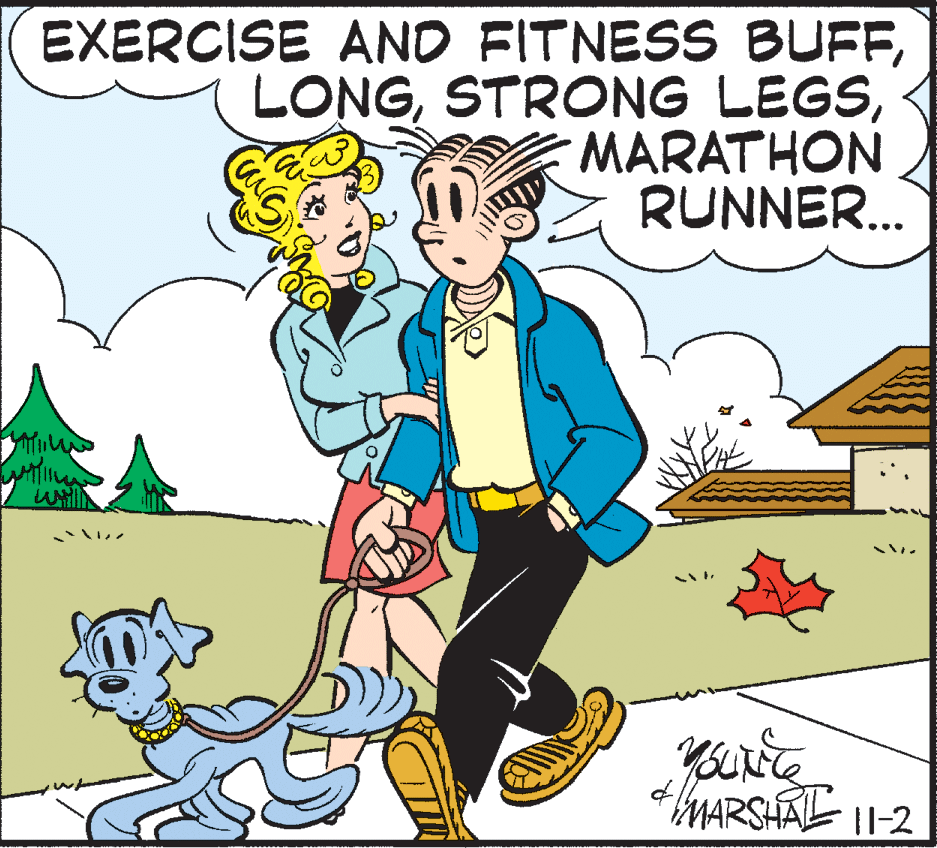 Publication OCR: EXERCISE AND FITNESS BUFFMARATHON RUNNER.. MARSHAL 11-2 EXERCISE AND FITNESS BUFFSTRONG LEGSMARATHON RUNNER.. MARSHAL 11-2