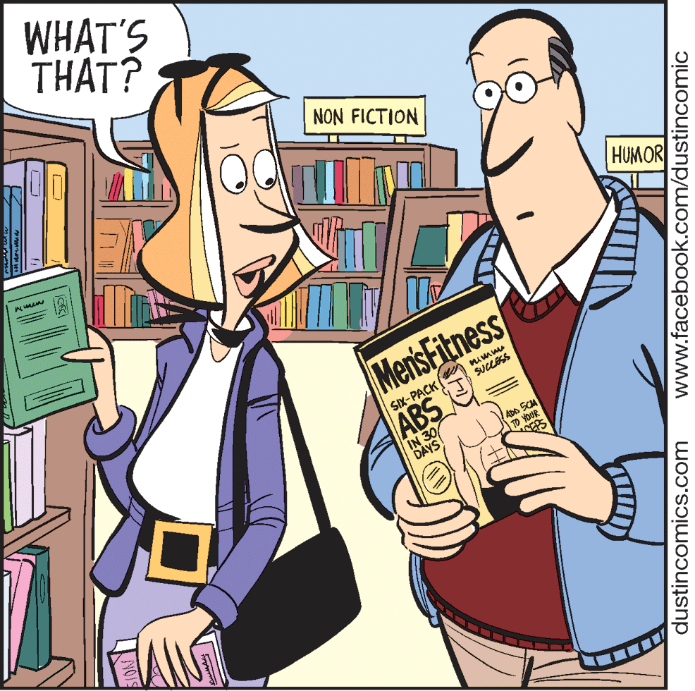 Comics OCR: WHAT'S THAT? NON FICTION HUMOR Men'sFitness SUCLESS SIX-PACK ABS IN 30 DAYS ADD SCM TO YOUR dustincomics.com www.facebook.com/dustincomic WHAT'S THAT? NON FICTION HUMOR Men'sFitness SUCLESS SIX-PACK ABS IN 30 DAYS ADD SCM TO YOUR dustincomics.com www.facebook.com/dustincomic