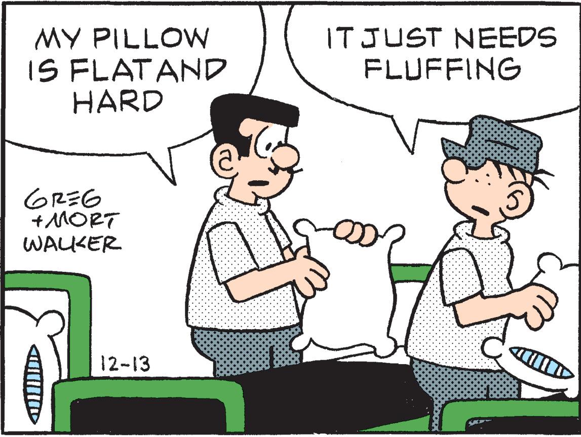 Gesture OCR: MY PILLOW IS FLATAND HARD ITJUST NEEDS FLUFFING GREG +MORT WAUKER 12-13 MY PILLOW IS FLATAND HARD ITJUST NEEDS FLUFFING GREG +MORT WAUKER 12-13