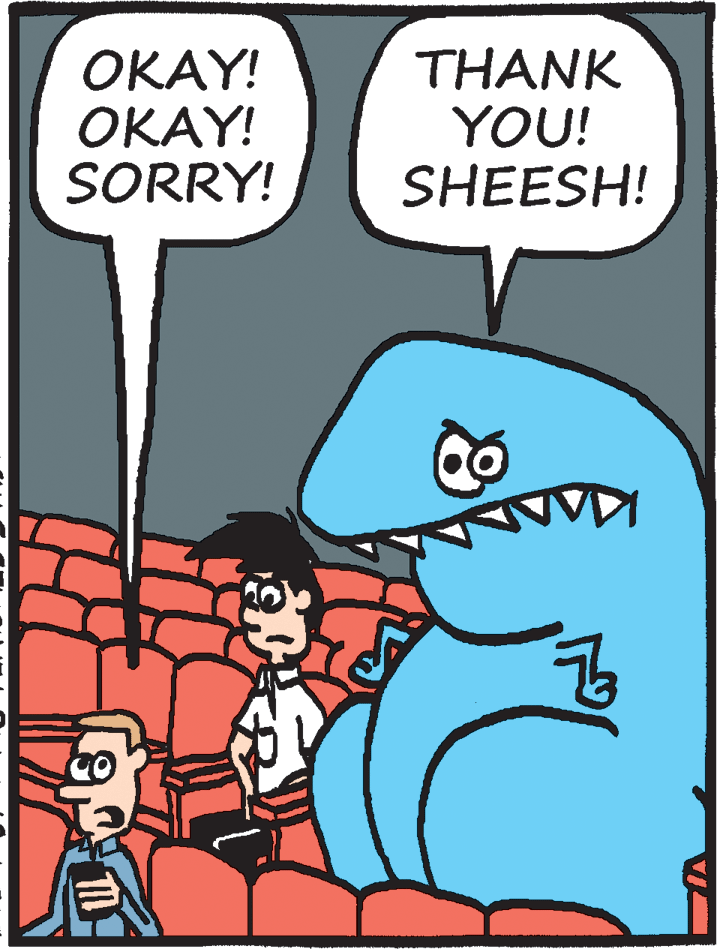 Art OCR: OKAY! OKAY! SORRY! THANK YOU! SHEESH! OKAY! OKAY! SORRY! THANK YOU! SHEESH!