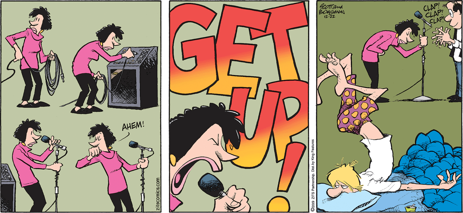 Comic book OCR: GET Grorand BORGMON 12-22 CLAP! CLAP CLAPIC AHEM! zitscomics.com GET Grorand BORGMON 12-22 CLAP! CLAP CLAPIC AHEM! zitscomics.com