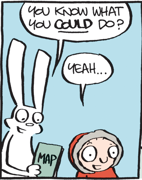 Illustration OCR: you KNOW WHAT you COULD DO? YEAH... MAP you KNOW WHAT you COULD DO? YEAH... MAP