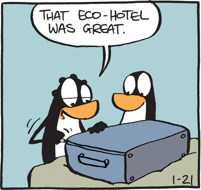 Conversation OCR: THAT ECO-HOTEL WAS GREAT. 1-21 THAT ECO-HOTEL WAS GREAT. 1-21