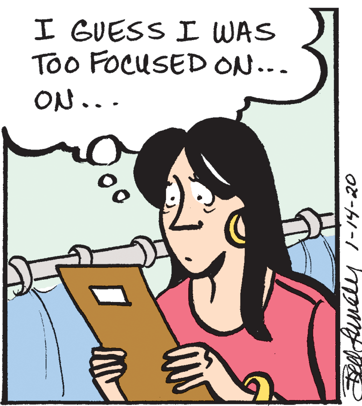 Sharing OCR: I GUESS I WAS Too FOCUSED ON... ON... FeNAvaly 1-14-20 I GUESS I WAS Too FOCUSED ON... ON... FeNAvaly 1-14-20