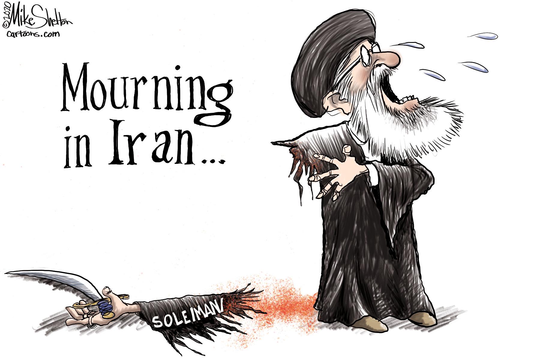 Beard OCR: Cartoons.com Mourning in Iran ... SOLEIMAN/ Cartoons.com Mourning in Iran ... SOLEIMAN/