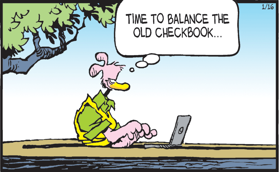Personal computer OCR: 1/16 TIME TO BALANCE THE OLD CHECKBOOK... 1/16 TIME TO BALANCE THE OLD CHECKBOOK...