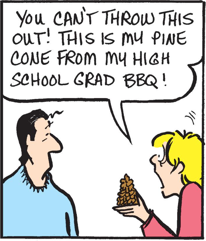 Vertebrate OCR: You CANT THROW THIS OUT! THIS IS mu PINE CONE FROM MY HIGH SCHOOL GRAD BBQ! You CANT THROW THIS OUT! THIS IS mu PINE CONE FROM MY HIGH SCHOOL GRAD BBQ!