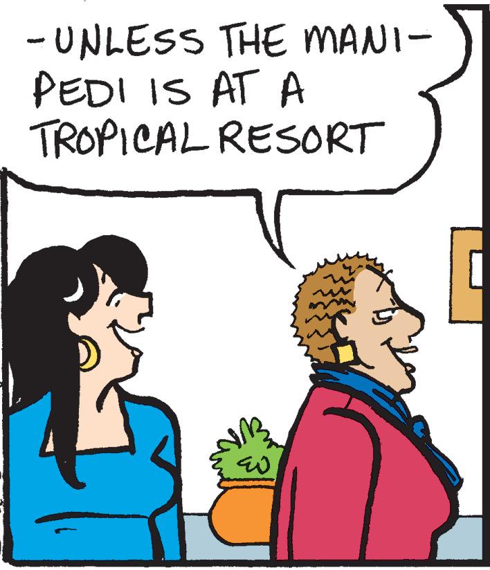 Handwriting OCR: - UNLESS THE MANI- PEDI IS AT A TROPICAL RESORT - UNLESS THE MANI- PEDI IS AT A TROPICAL RESORT