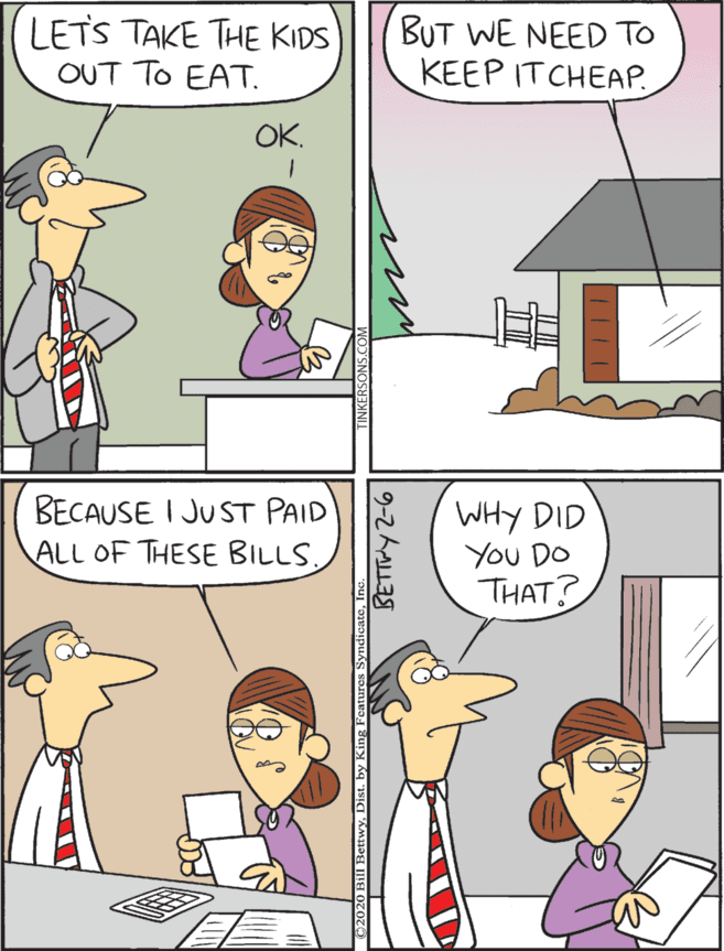 Parallel OCR: LETS TAKE THE KIDS OUT TO EAT. BUT WE NEED TO KEEP IT CHEAP. BECAUSE I JUST PAID ALL OF THESE BILLS. WHY DID You DO THAT? OK. 9-2hAu LETS TAKE THE KIDS OUT TO EAT. BUT WE NEED TO KEEP IT CHEAP. BECAUSE I JUST PAID ALL OF THESE BILLS. WHY DID You DO THAT? OK. 9-2hAu
