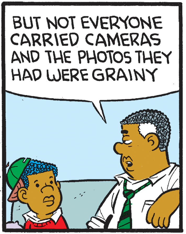 Interaction OCR: BUT NOT EVERYONE CARRIED CAMERAS AND THE PHOTOS THEY HAD WERE GRAINY BUT NOT EVERYONE CARRIED CAMERAS AND THE PHOTOS THEY HAD WERE GRAINY