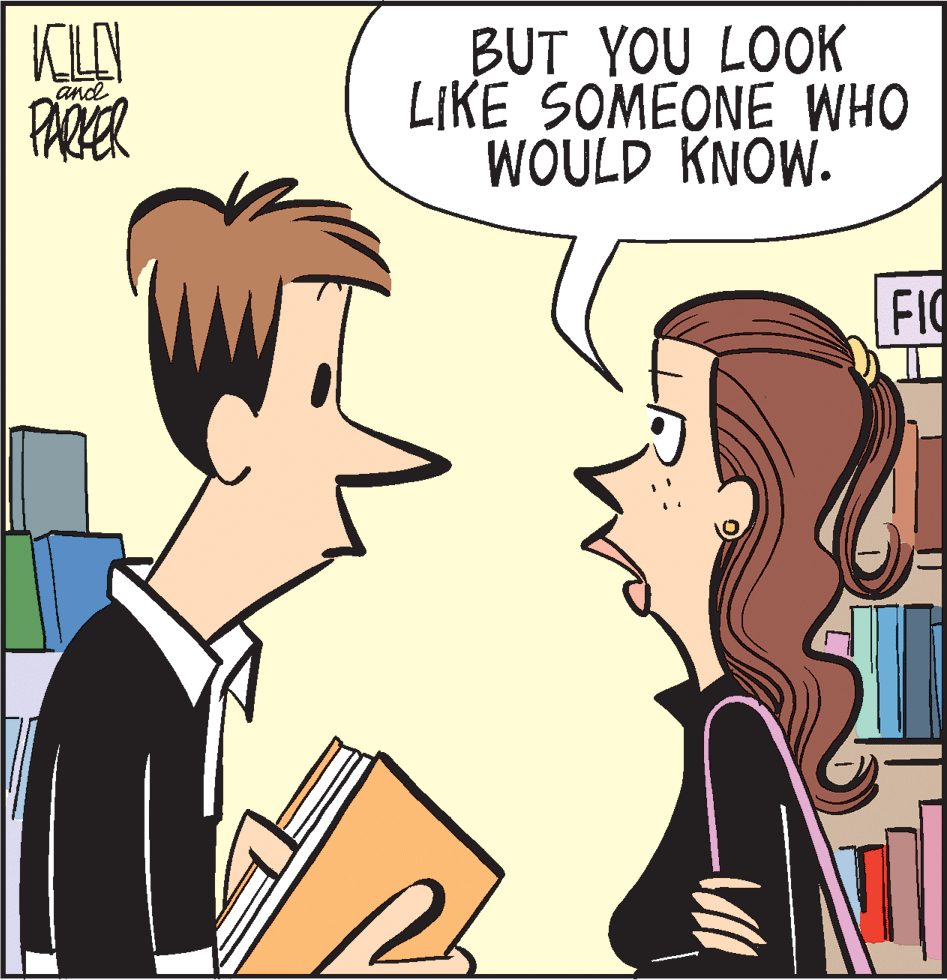 Illustration OCR: BUT YOU LOOK LIKE SOMEONE WHO WOULD KNOW. and PARER FIC BUT YOU LOOK LIKE SOMEONE WHO WOULD KNOW. and PARER FIC