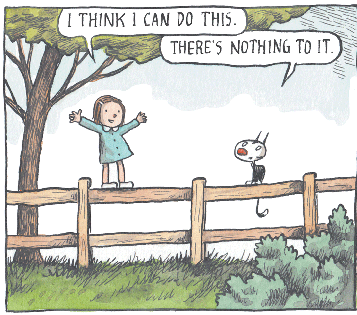 Child art OCR: (I THINK I CAN DO THIS. THERE'S NOTHING TO IT. (I THINK I CAN DO THIS. THERE'S NOTHING TO IT.