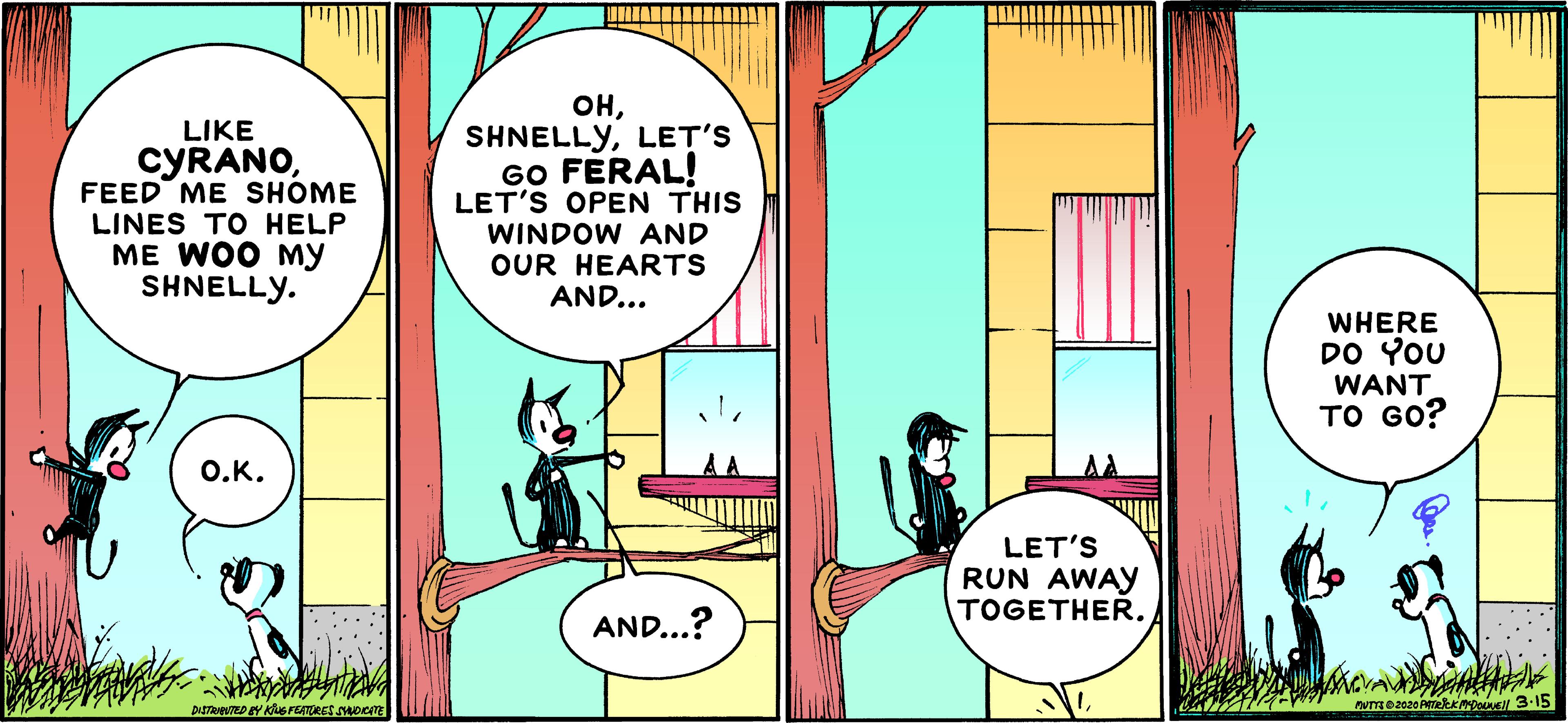 Art OCR: ??LET'S Go FERAL! LET'S OPEN THIS WINDOW AND OUR HEARTS AND... LIKE CYRANOFEED ME SHOME LINES TO HELP ME WOO MY SHNELLY. WHERE DO YOU WANT TO GO? ?.?. LET'S RUN AWAY TOGETHER. AND...? ??LET'S Go FERAL! LET'S OPEN THIS WINDOW AND OUR HEARTS AND... LIKE CYRANOFEED ME SHOME LINES TO HELP ME WOO MY SHNELLY. WHERE DO YOU WANT TO GO? ?.?. LET'S RUN AWAY TOGETHER. AND...?