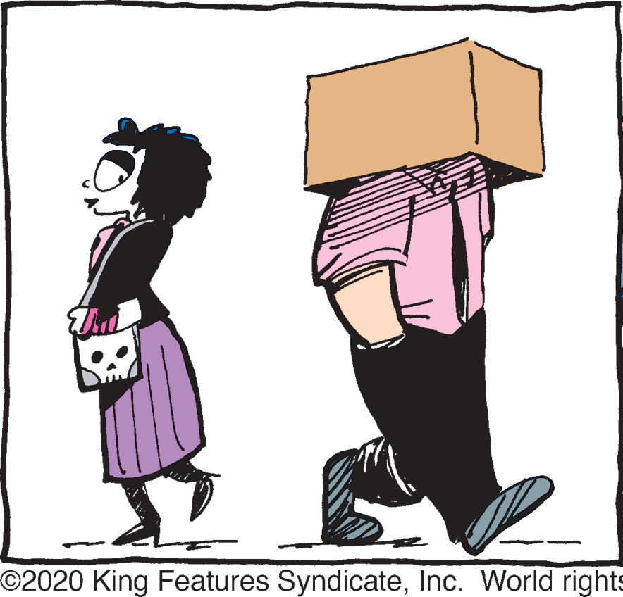 Drawing OCR: O2020 King Features SyndicateInc. World rights O2020 King Features SyndicateInc. World rights