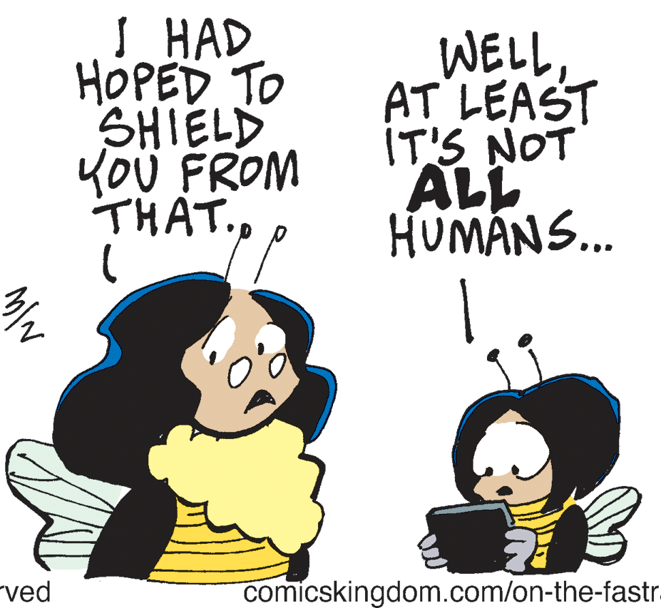 Gesture OCR: S HAD HOPED TO SHIELD KOU FROM THAT.AT LEAST IT'S NOT ALL HUMANS. ved comicskingdom.com/on-the-fastr. S HAD HOPED TO SHIELD KOU FROM THAT.AT LEAST IT'S NOT ALL HUMANS. ved comicskingdom.com/on-the-fastr.