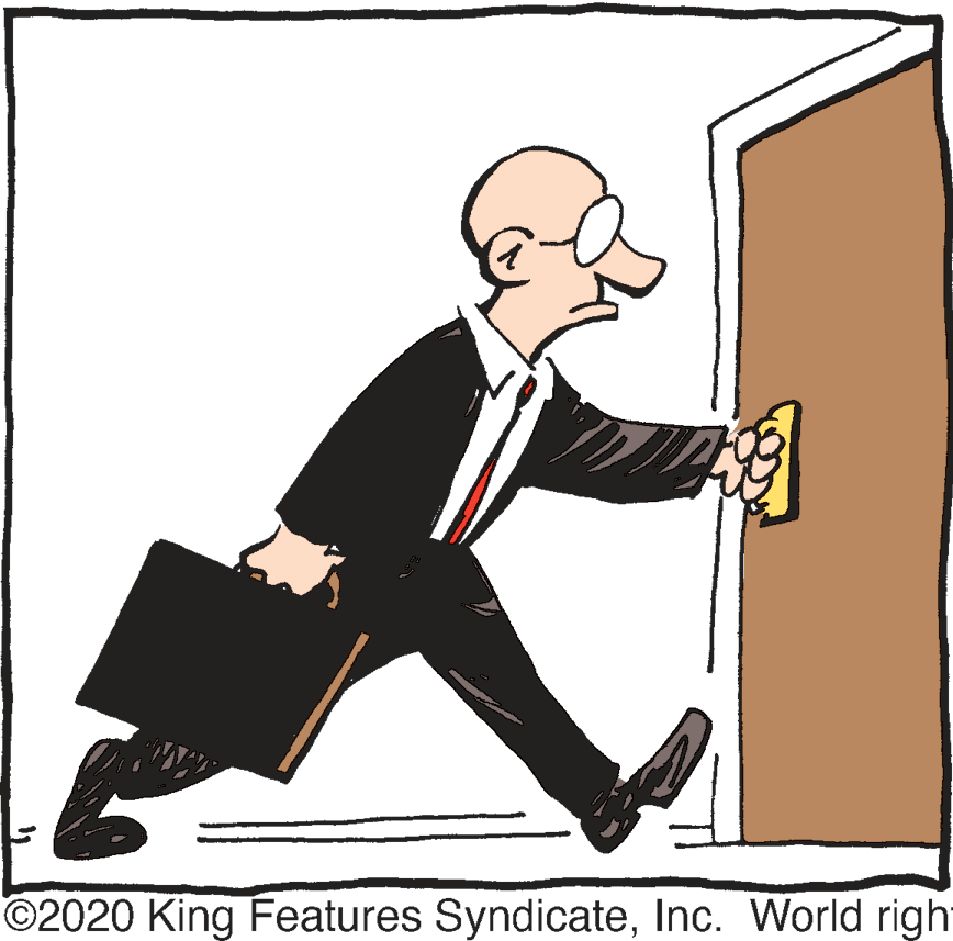 Clip art OCR: ©2020 King Features SyndicateInc. World right ©2020 King Features SyndicateInc. World right