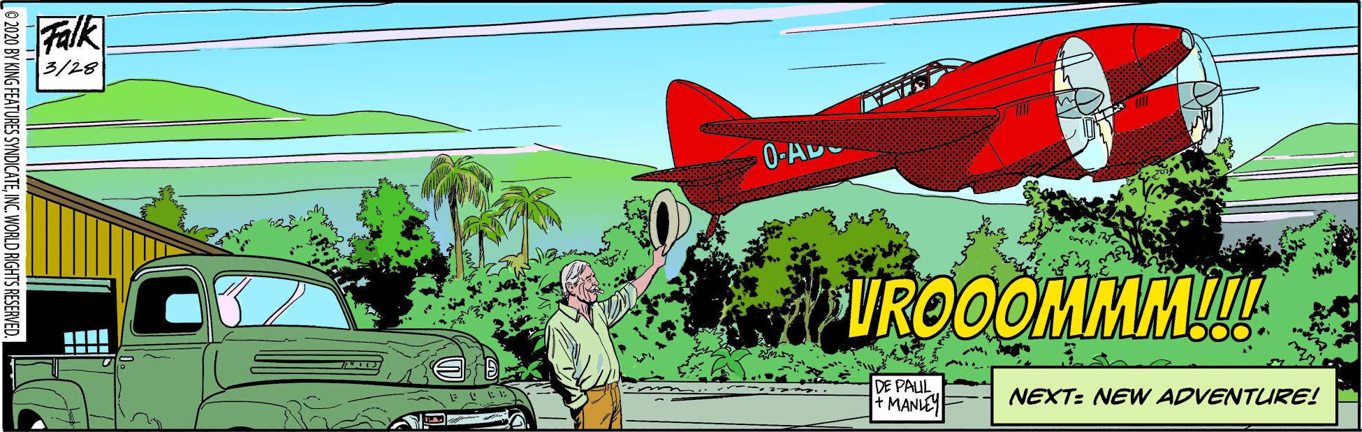 Aviation OCR: Falk 3/28 0-AL- UROOOMMMU! DE PAUL MANLEY NEXT: NEW ADVENTURE! © 2020 BY KING FEATURES SYNDICATEINC. WORLD RIGHTS RESERVED. Falk 3/28 0-AL- UROOOMMMU! DE PAUL MANLEY NEXT: NEW ADVENTURE! © 2020 BY KING FEATURES SYNDICATEINC. WORLD RIGHTS RESERVED.