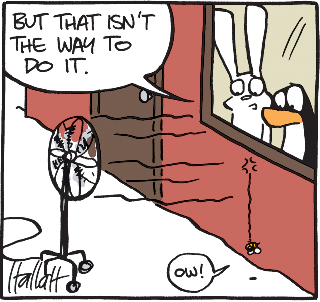 Line art OCR: BUT THAT ISN 'T THE WAY TO DO IT. 131 ow! BUT THAT ISN 'T THE WAY TO DO IT. 131 ow!